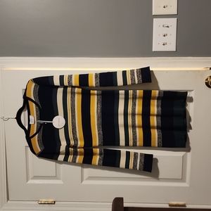 Stories striped sweater dress size medium
